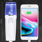Facial Moisturizing Facial Beauty Apparatus With USB Charging Battery Bank