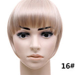 Hair Bangs Hairpiece Accessories Synthetic Fake Bangs