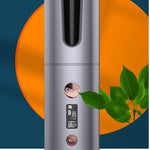 Wireless Rechargeable Curling Iron Electric Hair Curler Fully Automatic Rotating Portable Hairdresser